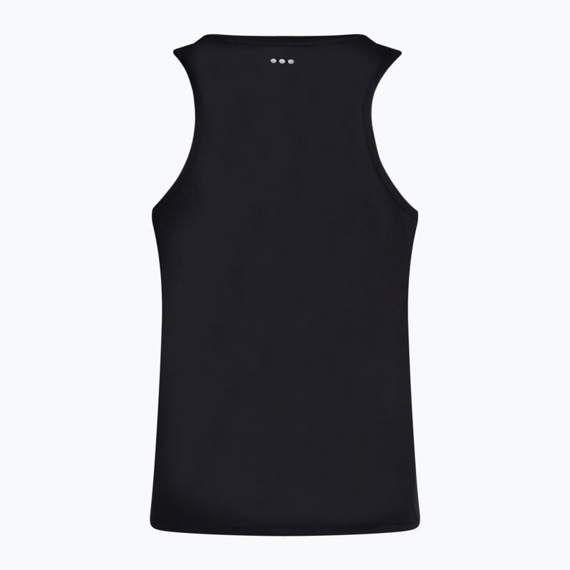 Футболка для бігу чоловіча Saucony Stopwatch Singlet чорна SAM800277-BK 2