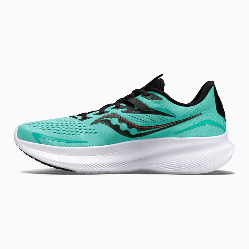 Кросівки для бігу чоловічі Saucony Ride 15 cool mint/zest 12