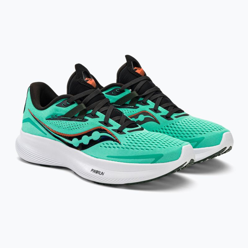 Кросівки для бігу чоловічі Saucony Ride 15 cool mint/zest 4