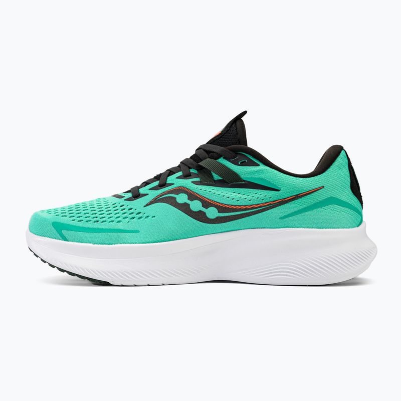 Кросівки для бігу чоловічі Saucony Ride 15 cool mint/zest 10