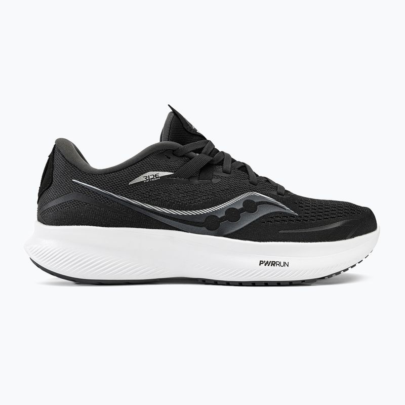 Кросівки для бігу чоловічі Saucony Ride 15 black/white S20729-05 2