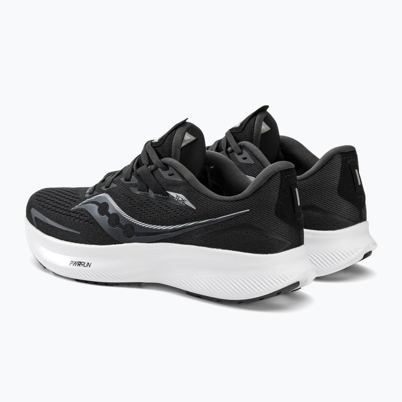 Кросівки для бігу чоловічі Saucony Ride 15 black/white S20729-05 3