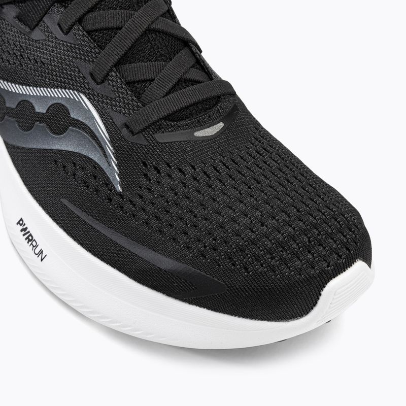 Кросівки для бігу чоловічі Saucony Ride 15 black/white S20729-05 7