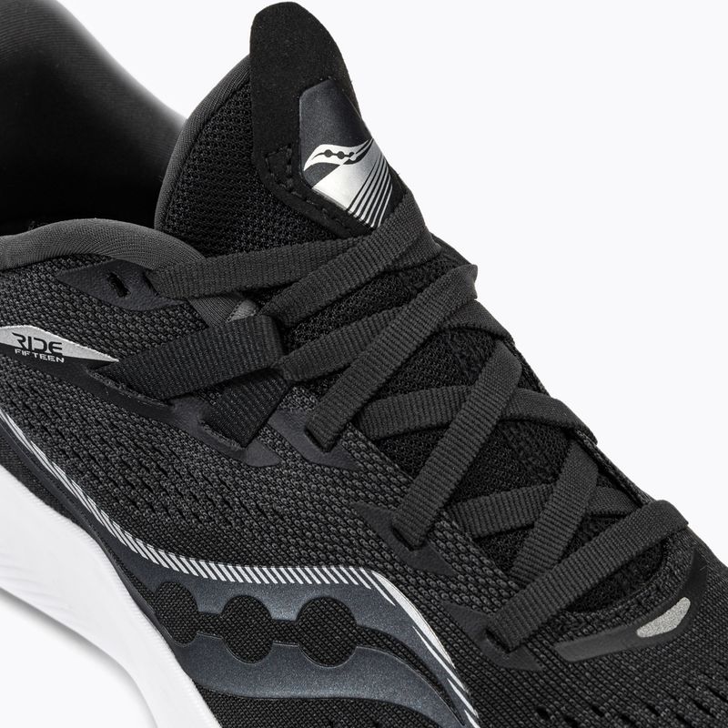 Кросівки для бігу чоловічі Saucony Ride 15 black/white S20729-05 8