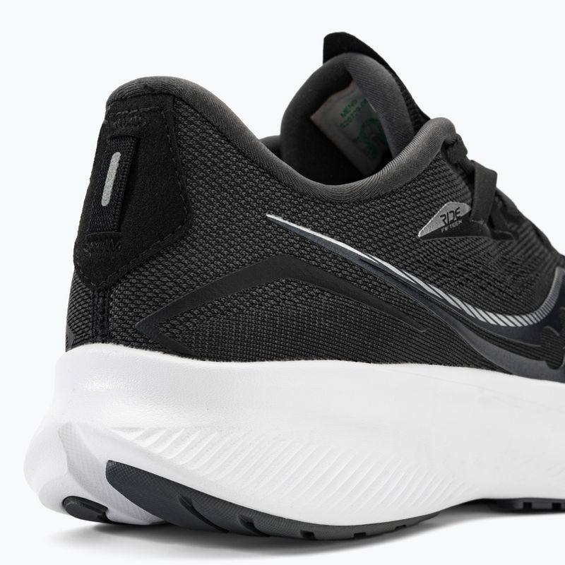 Кросівки для бігу чоловічі Saucony Ride 15 black/white S20729-05 9