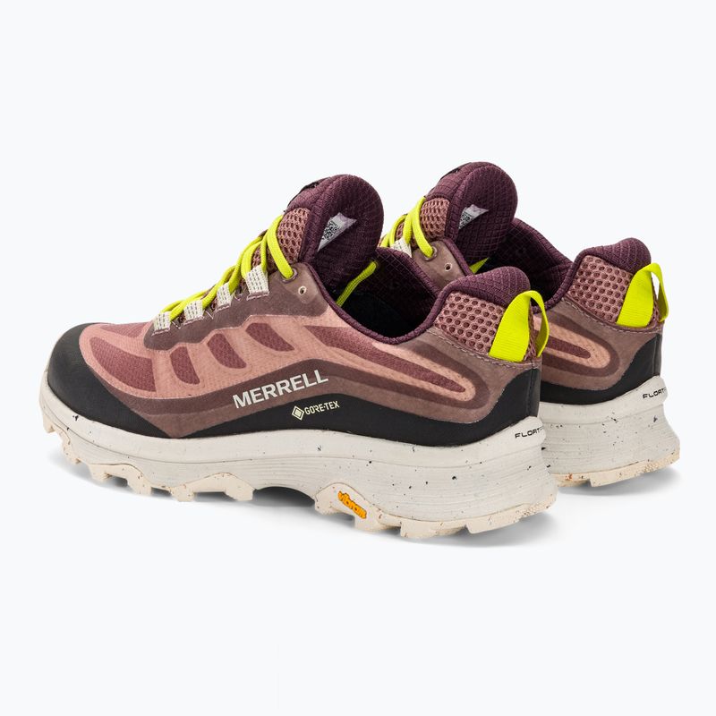 Жіночі туристичні черевики Merrell Moab Speed GTX каштановий/бордовий 3