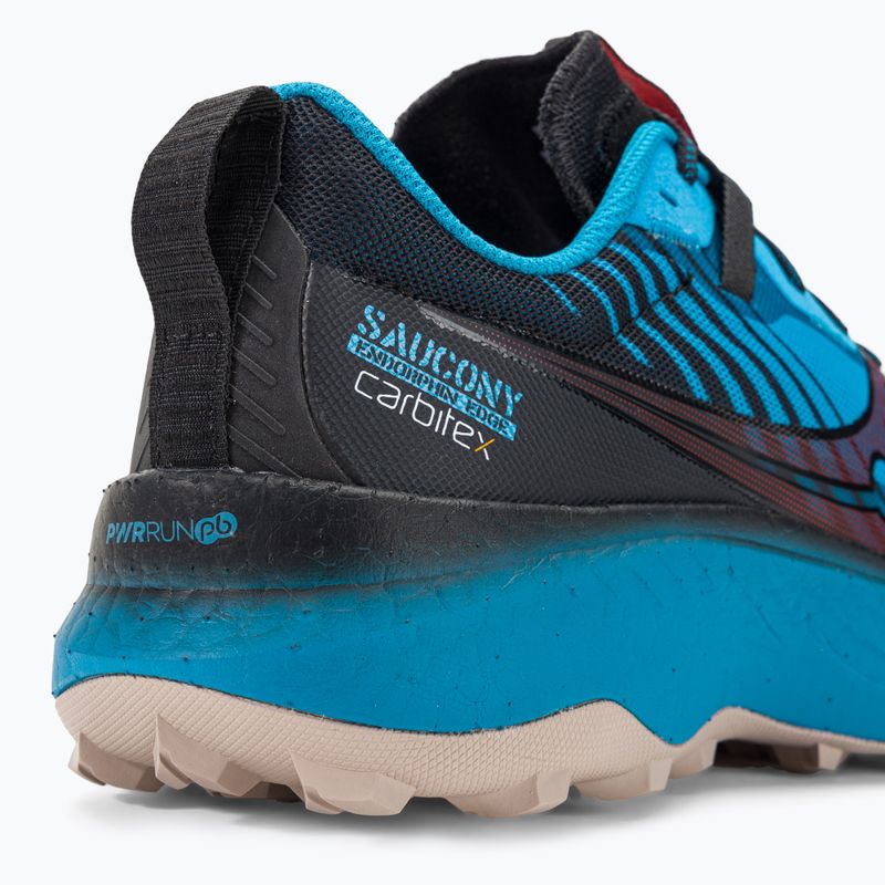 Чоловічі кросівки Saucony Endorphin Edge океанські/чорні 9
