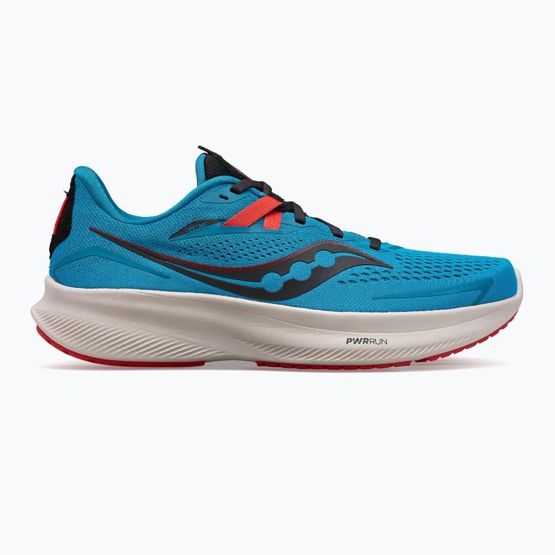 Кросівки для бігу чоловічі Saucony Ride 15 ocean/shadow 10