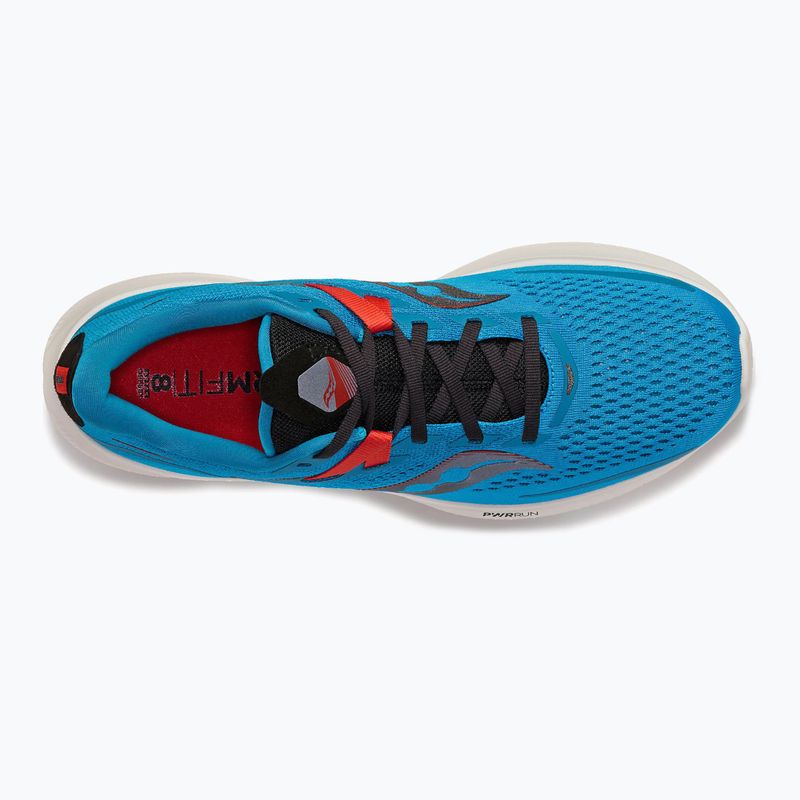 Кросівки для бігу чоловічі Saucony Ride 15 ocean/shadow 12
