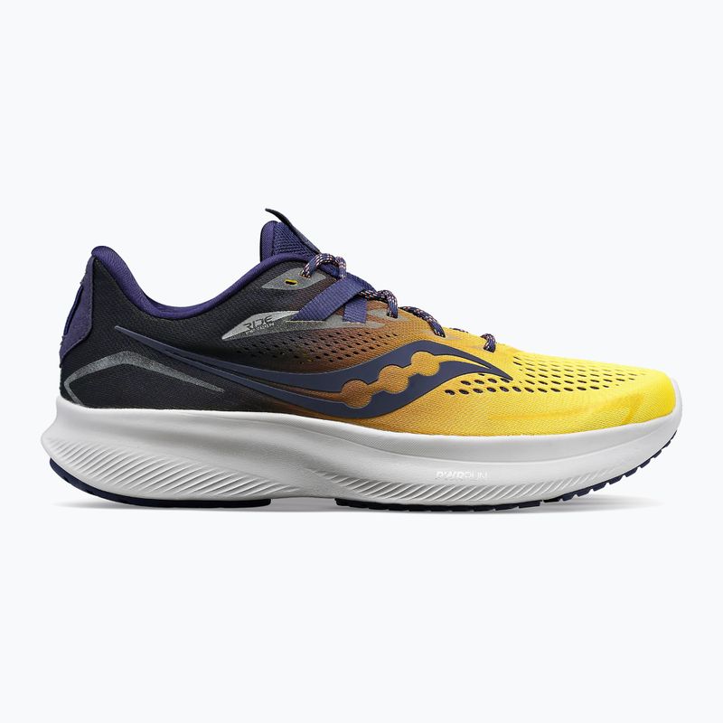 Кросівки для бігу чоловічі Saucony Ride 15 night lite 9