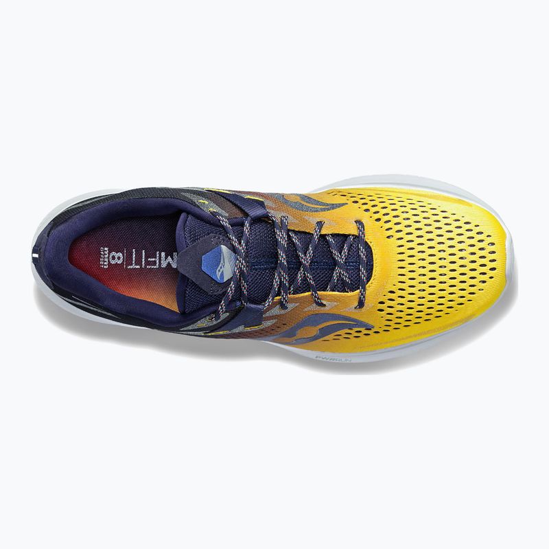 Кросівки для бігу чоловічі Saucony Ride 15 night lite 11