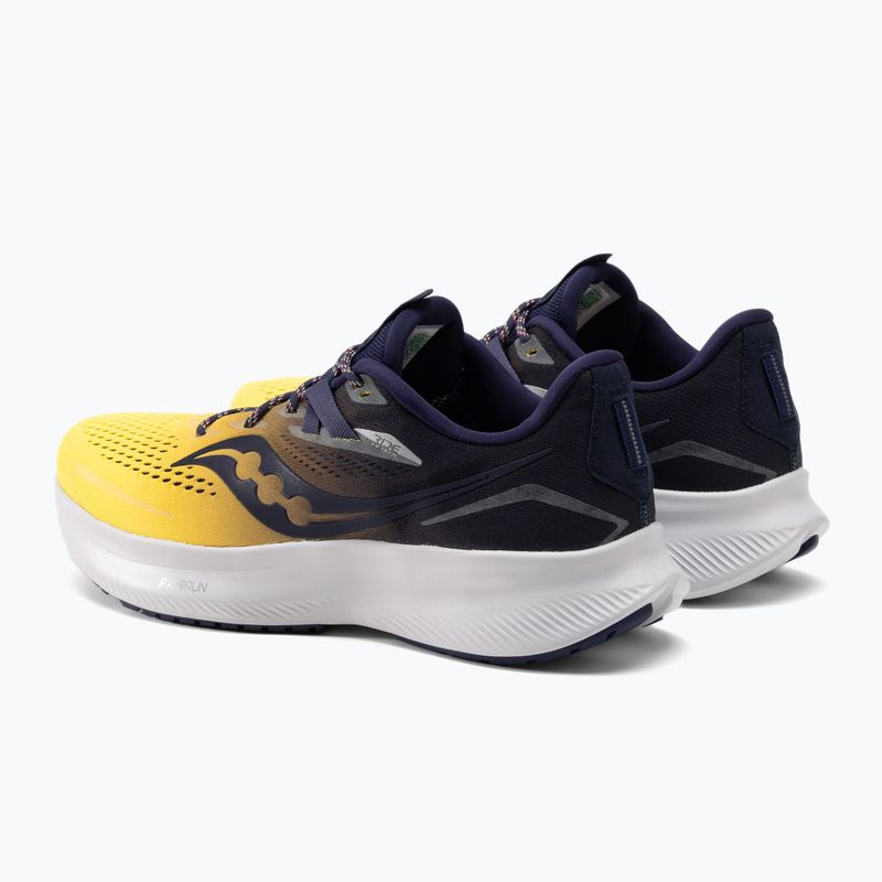 Кросівки для бігу чоловічі Saucony Ride 15 night lite 3