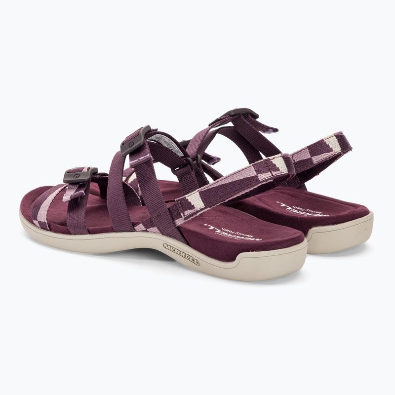 Босоніжки жіночі Merrell District 3 Backstrap Web burgundy 3