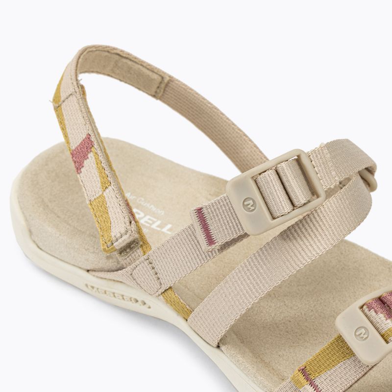 Босоніжки туристичні жіночі Merrell District 3 Backstrap Web бежеві J005434 8