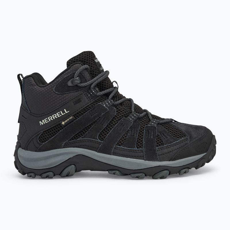 Черевики туристичні чоловічі Merrell Alverstone 2 Mid GTX black/ black 2