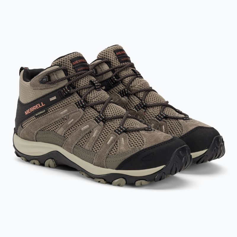 Черевики трекінгові чоловічі Merrell Alverstone 2 Mid WP boulder/brindle 4