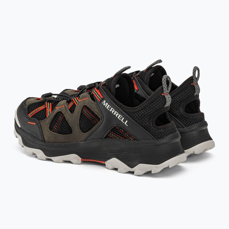 Черевики туристичні чоловічі Merrell Speed Strike LTR Sieve чорно-зелені J067643 3