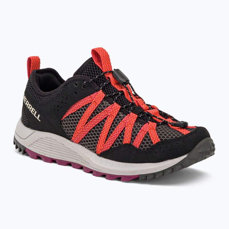 Черевики туристичні жіночі Merrell Wildwood Aerosport чорно-рожеві J067730