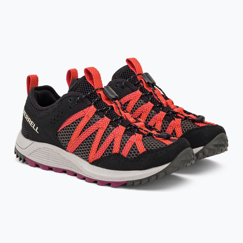 Черевики туристичні жіночі Merrell Wildwood Aerosport чорно-рожеві J067730 4