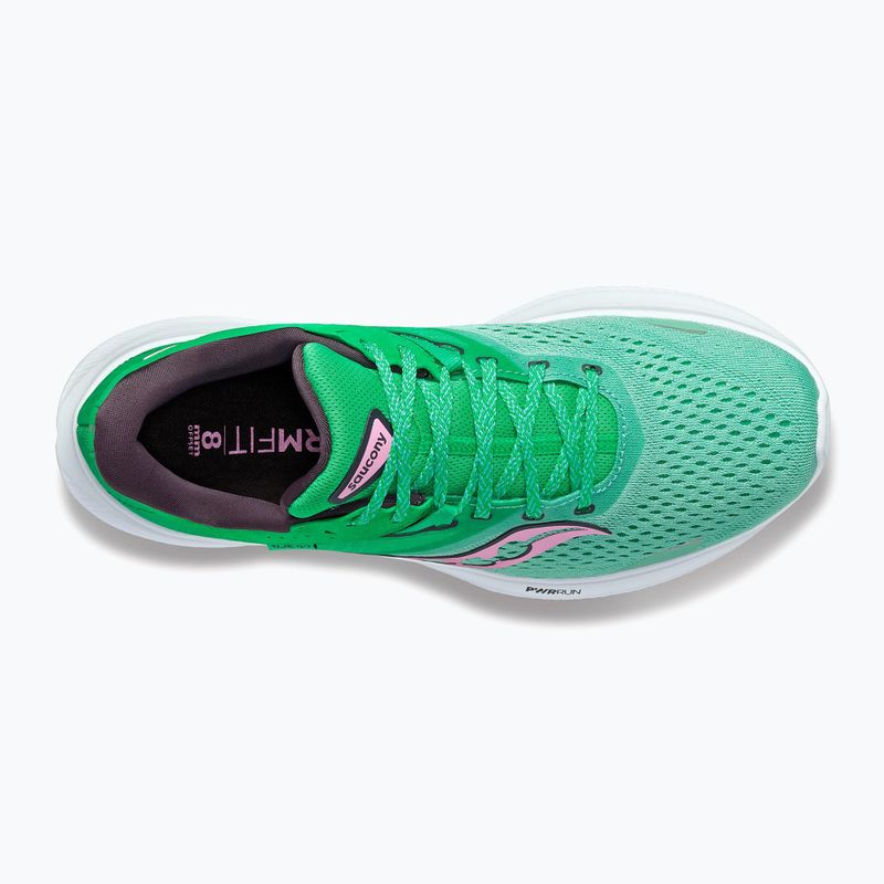 Кросівки для бігу жіночі Saucony Ride 16 зелені S10830-25 14