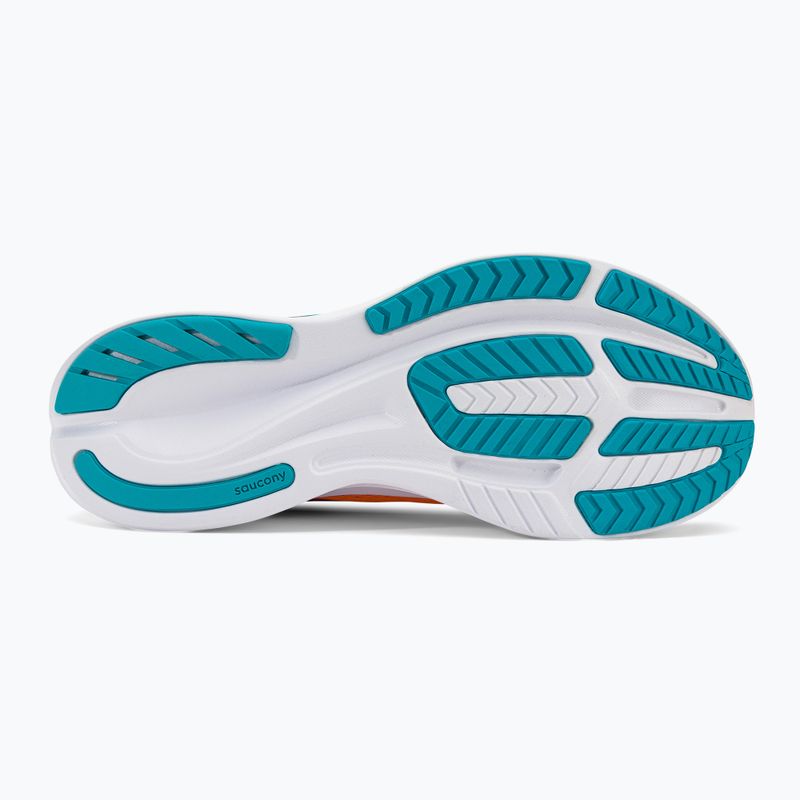 Кросівки для бігу чоловічі Saucony Ride 16 помаранчево-червоні S20830-25 5