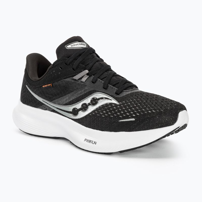 Кросівки для бігу чоловічі Saucony Ride 16 Wide black/white