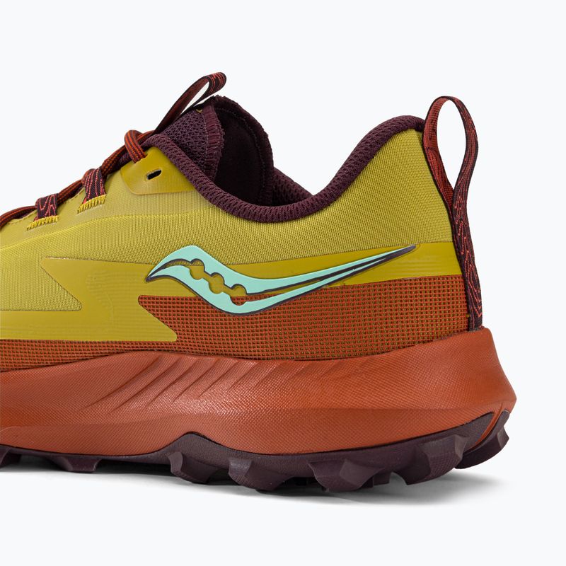 Кросівки для бігу чоловічі Saucony Peregrine 13 жовто-помаранчеві S20838-35 11