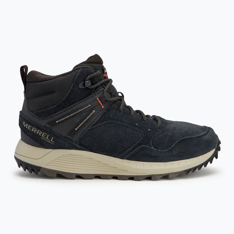 Чоловічі туристичні черевики Merrell Wildwood Mid Ltr Wp чорні 2