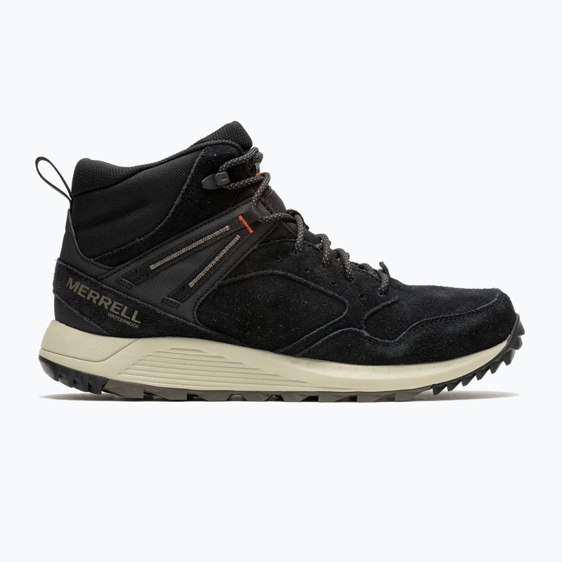 Чоловічі туристичні черевики Merrell Wildwood Mid Ltr Wp чорні 9
