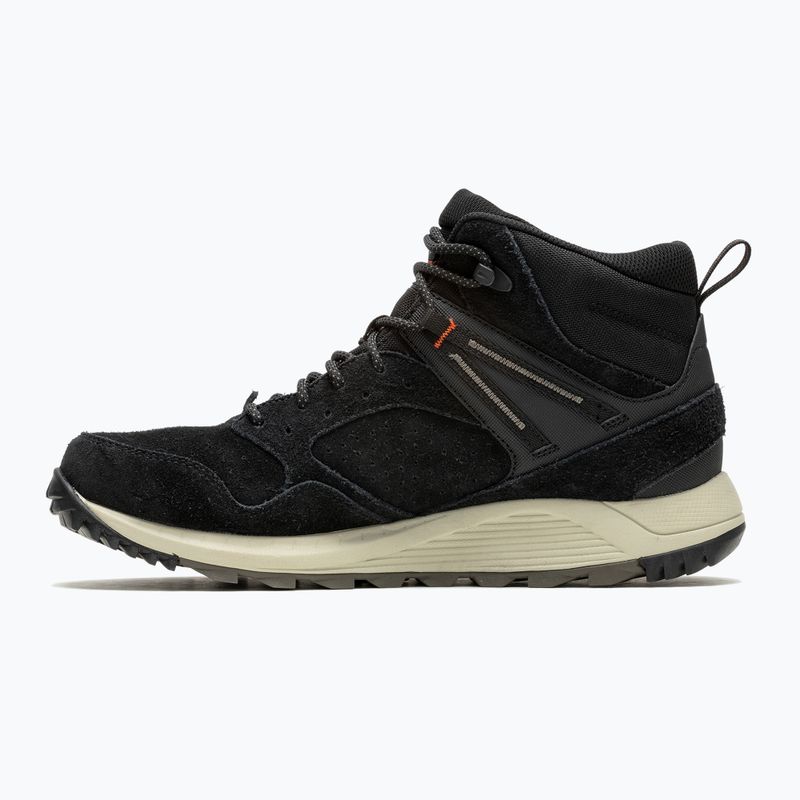 Чоловічі туристичні черевики Merrell Wildwood Mid Ltr Wp чорні 10