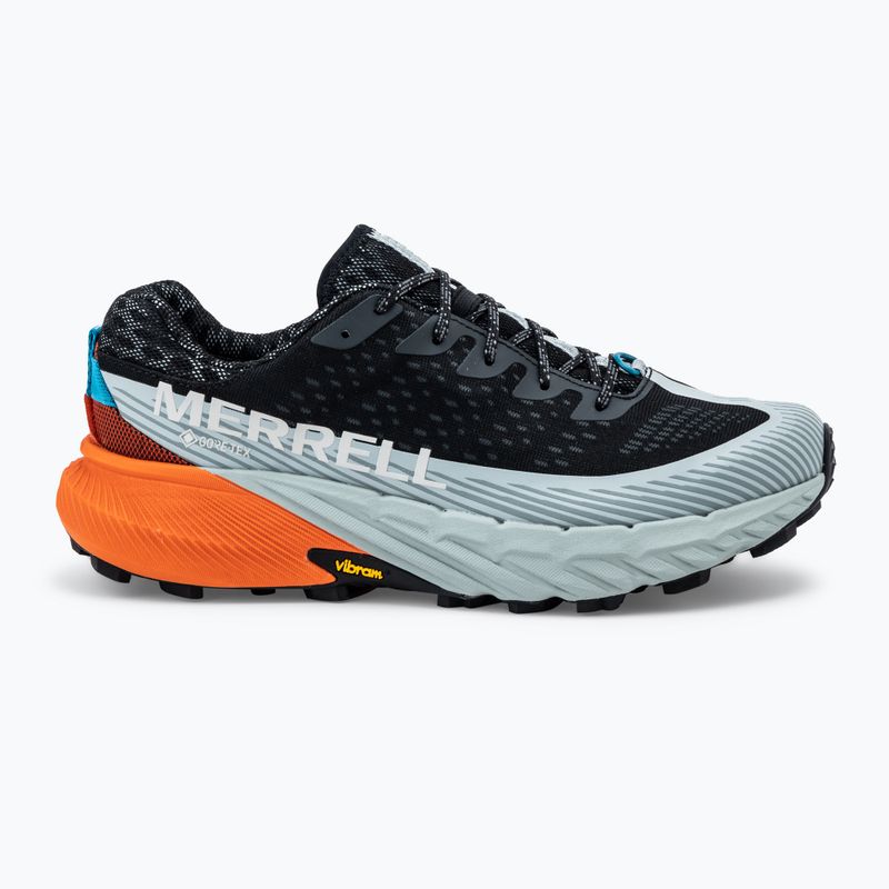 Чоловічі кросівки Merrell Agility Peak 5 Gtx чорні / мандаринові 2