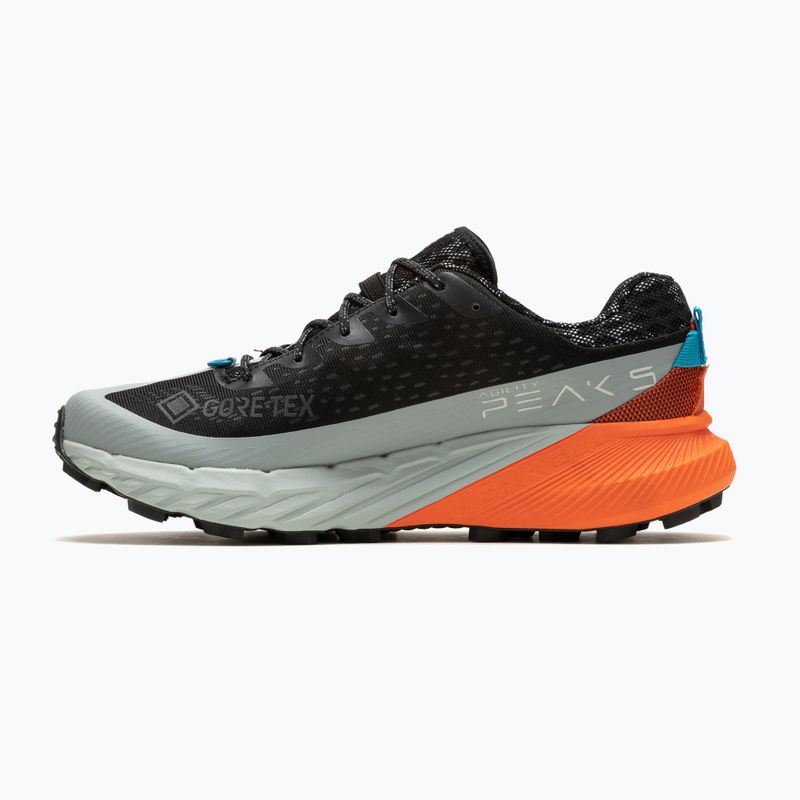 Чоловічі кросівки Merrell Agility Peak 5 Gtx чорні / мандаринові 10