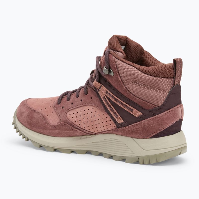 Жіночі туристичні черевики Merrell Wildwood Mid Ltr Wp marron/burlwood 3
