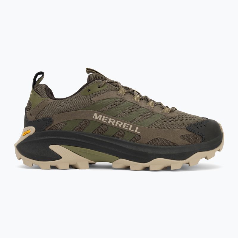 Чоловічі туристичні черевики Merrell Moab Speed 2 оливкові 2