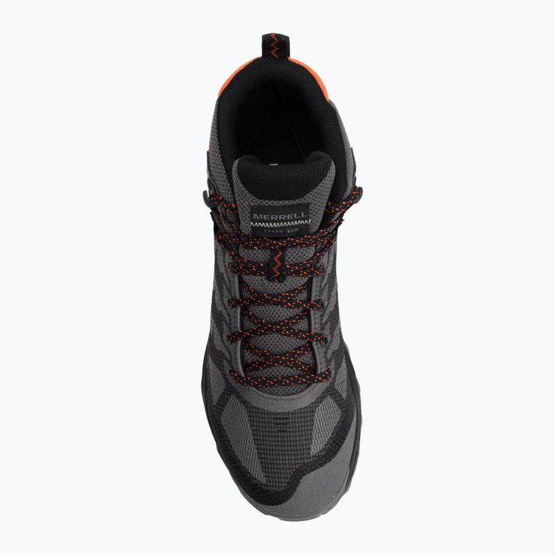 Черевики чоловічі Merrell Speed Eco Mid WP charcoal/tangerine 5