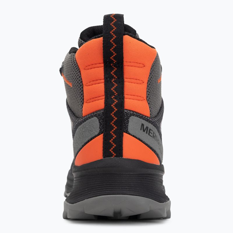 Черевики чоловічі Merrell Speed Eco Mid WP charcoal/tangerine 6