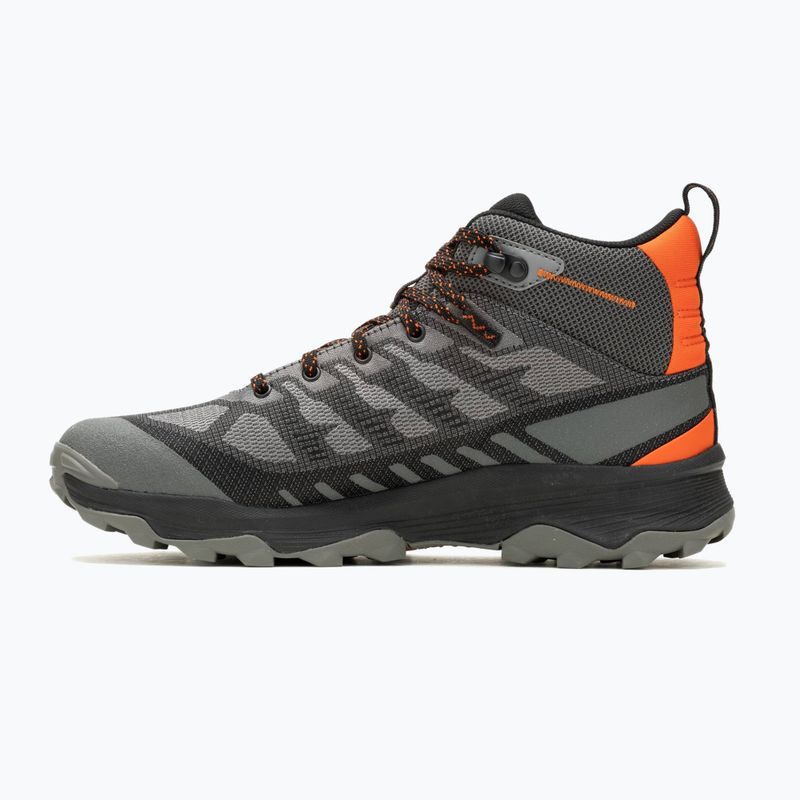 Черевики чоловічі Merrell Speed Eco Mid WP charcoal/tangerine 10