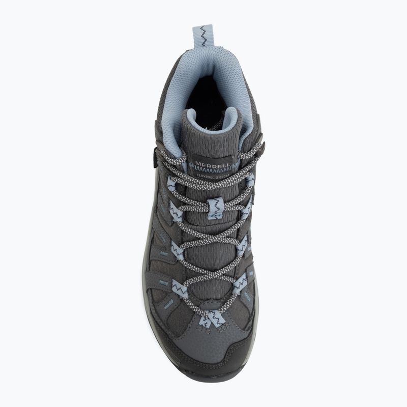 Взуття туристичне жіноче Merrell Claypool 2 Sport Mid Gtx rock 5