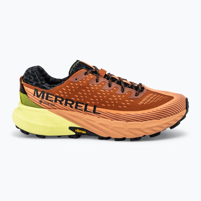 Чоловічі кросівки Merrell Agility Peak 5 Gtx глина / диня 2