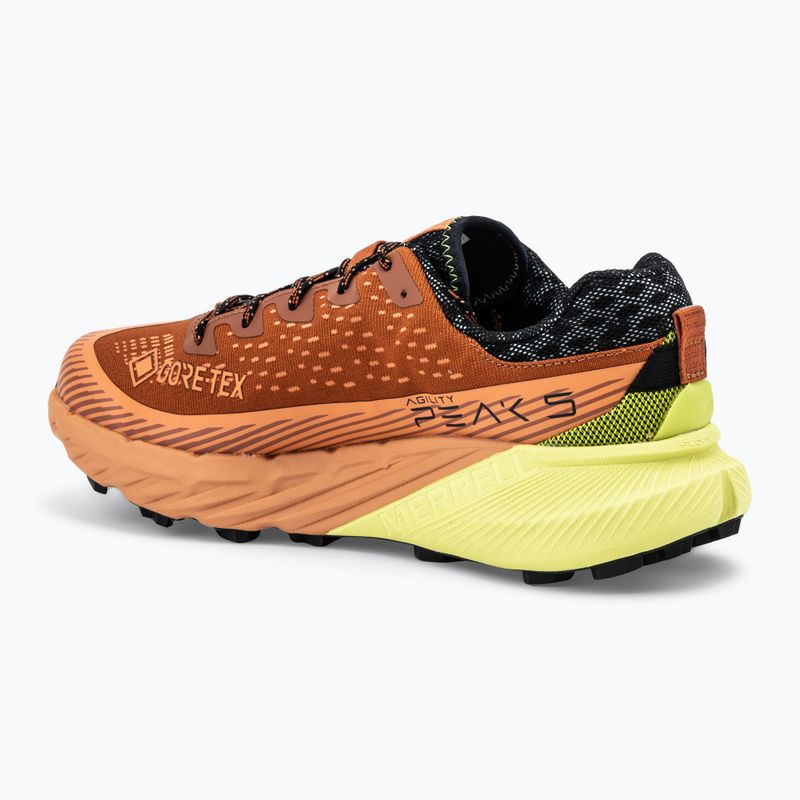 Чоловічі кросівки Merrell Agility Peak 5 Gtx глина / диня 3