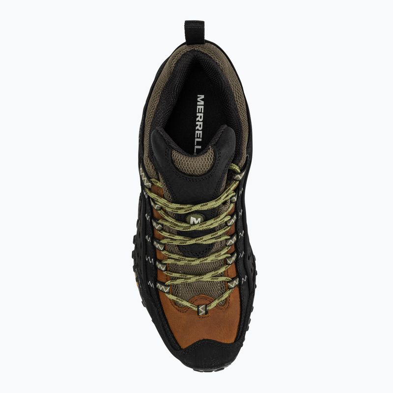 Черевики туристичні чоловічі Merrell Intercept black/nutshell 5