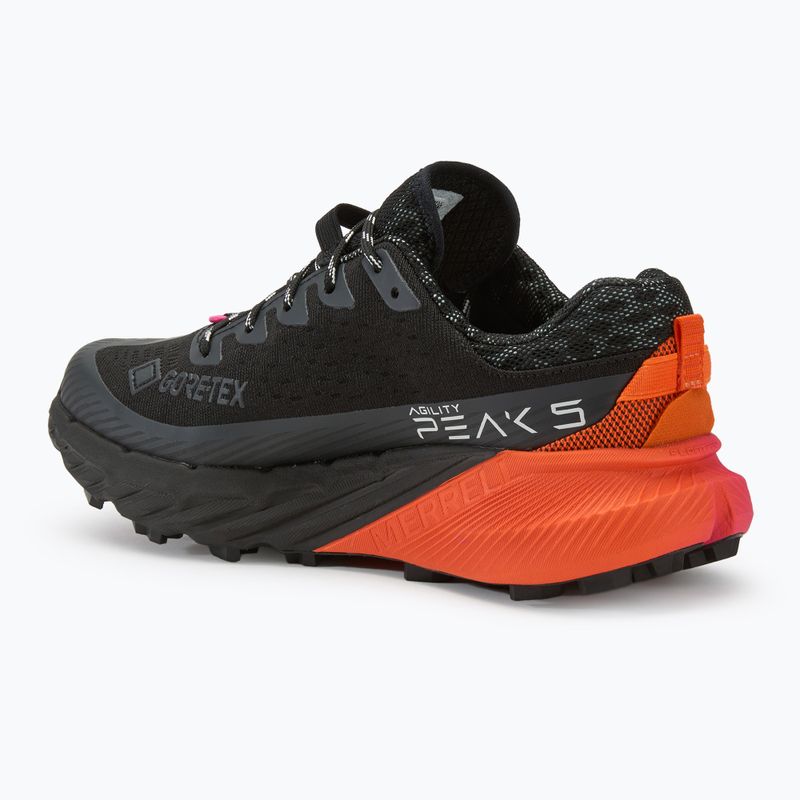 Жіночі бігові кросівки Merrell Agility Peak 5 Gtx чорний / мульти 3