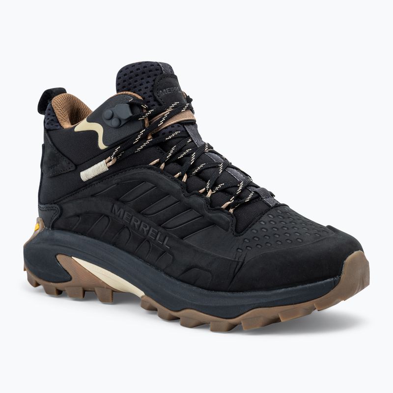 Чоловічі туристичні черевики Merrell Moab Speed 2 Ltr Mid Wp чорні