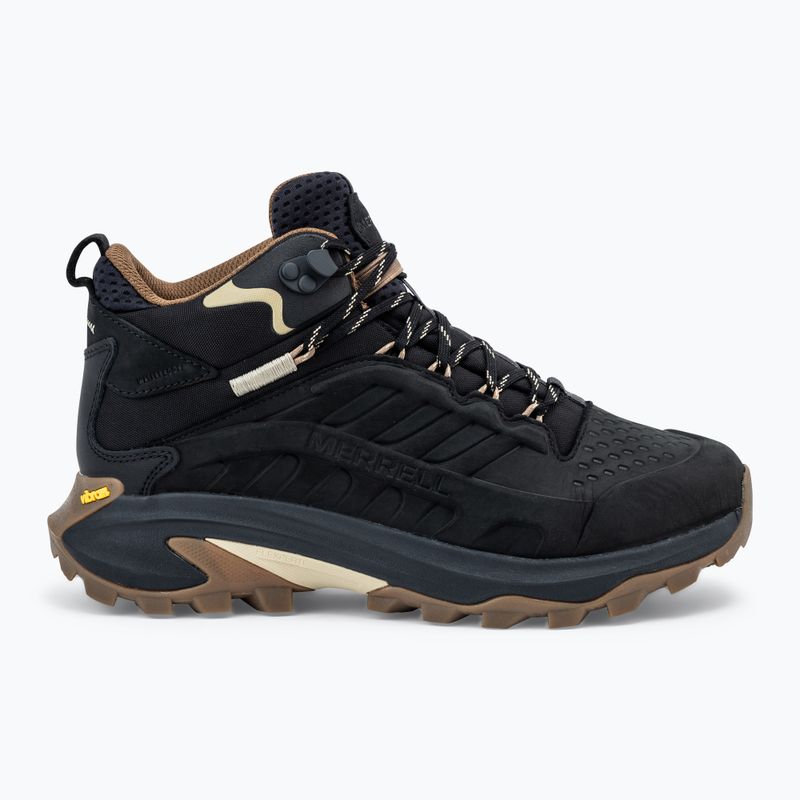Чоловічі туристичні черевики Merrell Moab Speed 2 Ltr Mid Wp чорні 2