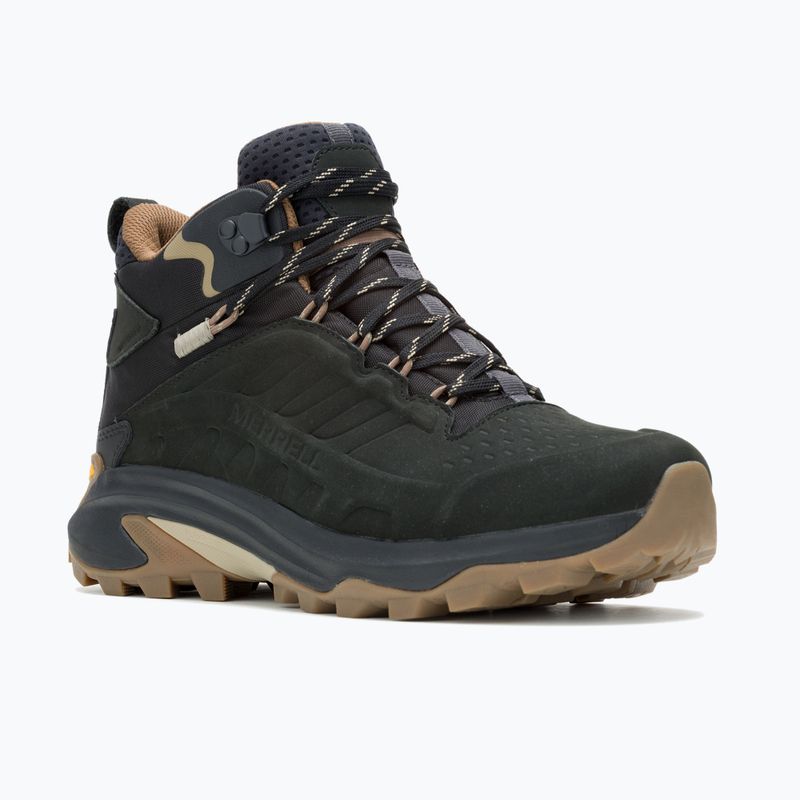 Чоловічі туристичні черевики Merrell Moab Speed 2 Ltr Mid Wp чорні 8