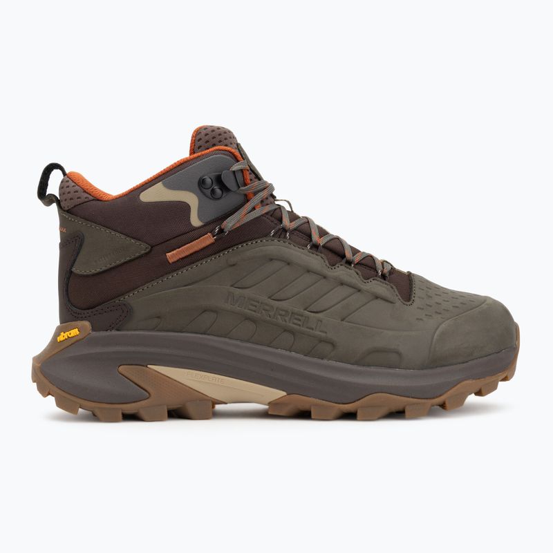 Черевики туристичні чоловічі Merrell Moab Speed 2 Ltr Mid Wp olive 2