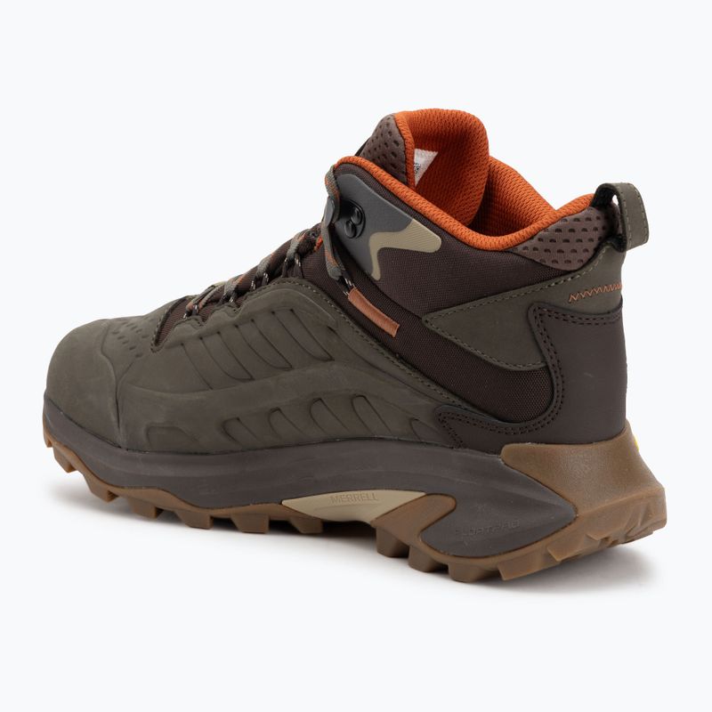 Черевики туристичні чоловічі Merrell Moab Speed 2 Ltr Mid Wp olive 3
