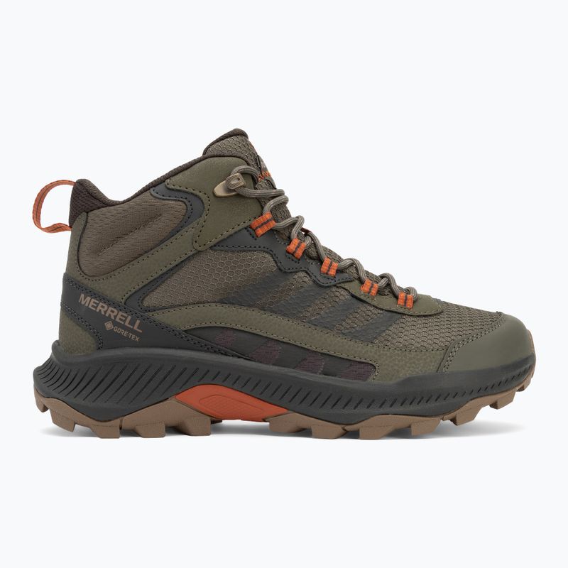Чоловічі черевики Merrell Speed Strike 2 Mid GTX оливкового кольору 2