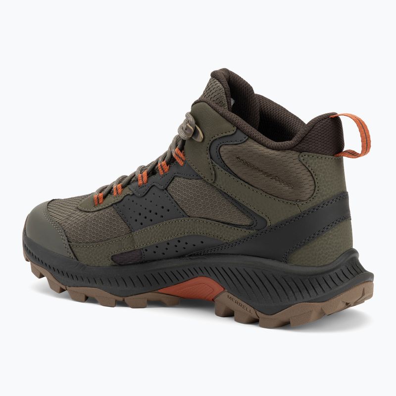 Чоловічі черевики Merrell Speed Strike 2 Mid GTX оливкового кольору 3
