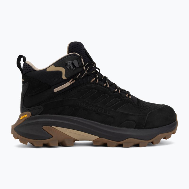 Взуття туристичне жіноче Merrell Maob Speed 2 Leather Mid Black 2